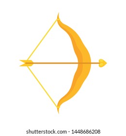 Vector design of arrow and amour logo. Set of arrow and love vector icon for stock.