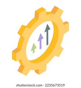 Vector design of arrows setting 