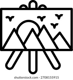 Vector Design Artboard Icon Style