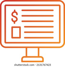 Vector Design Article Icon Style