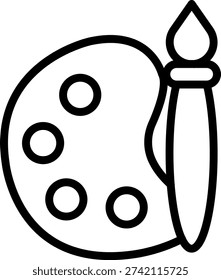 Vector Design Artistry Icon Style