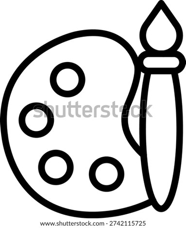 Vector Design Artistry Icon Style