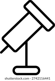 Vector Design Astronomy Club Icon Style