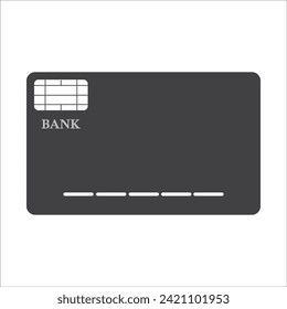 vector design ATM card illustration