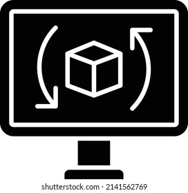 Vector Design Augmented Reality Icon Style