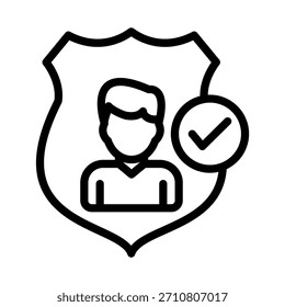 Symbolstil für Vektordesign-Authentizität