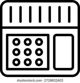 Vector Design Auto dialer Icon Style