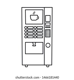 Vector design of automat and vending logo. Collection of automat and selling vector icon for stock.