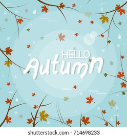vector design of autumn season