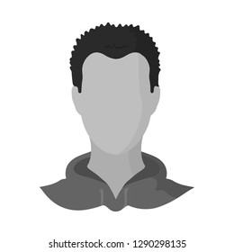 Vector design of avatar and dummy symbol. Set of avatar and image stock vector illustration.
