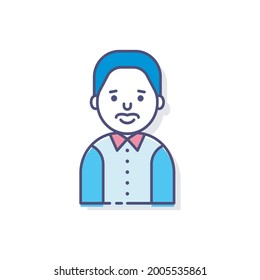 Vector design of avatar icons