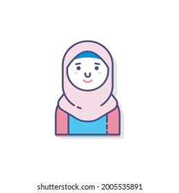 Vector design of avatar icons