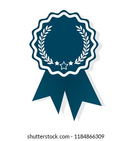 vector design of award ribbon 