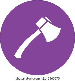 Vector Design Axe Icon Style