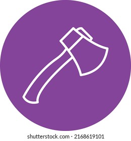 Vector Design Axe Icon Style
