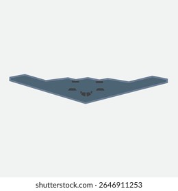 concepção vetorial do B2 bunker Bruster  