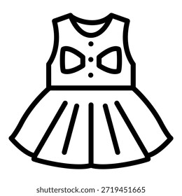 Vector Design Baby clothes Icon Style