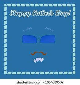 Vector design  background   with  art text  lettering for  card's and voucher's templates. Using for  the  sales banners  to holiday  Father's  day  