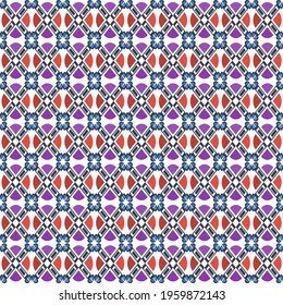 vector design background combination of many colors formed by neatly arranged square, triangular, oval patterns. Can be used for editing, wallpaper, printing, decoration, stickers and so on