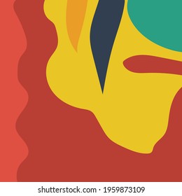 vector design background combination of many colors formed by neatly arranged square, triangular, oval patterns. Can be used for editing, wallpaper, printing, decoration, stickers and so on