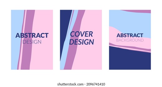 Vector design background with copy space for text. Abstract design for postcards, poster, flyer, brochure. Trendy design vector print.