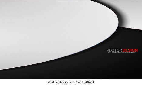 Vector design background. Creative abstract wave concept layout template.