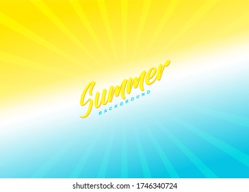 vector design background with a summer theme