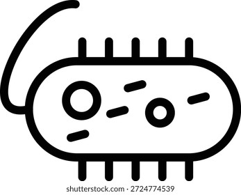 Vector Design Bacteria Icon Style
