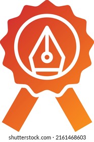Vector Design Badge Icon Style