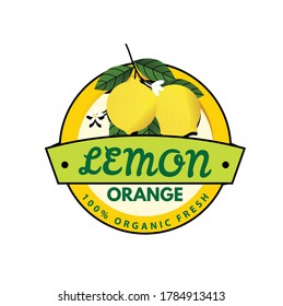 vector design badge, label, logo pack of lemonade beverage, lemon syrup, lemon juice, made fresh and sweet