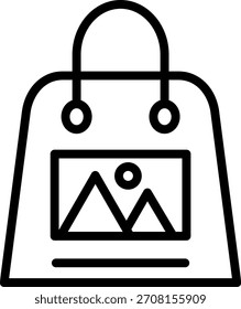 Vector Design Bag Icon Style