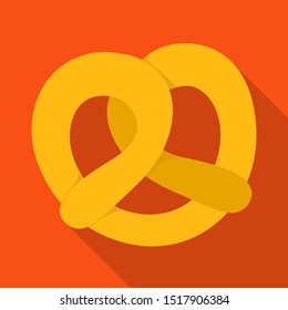 Vector design of bakery and natural symbol. Graphic of bakery and business stock vector illustration.