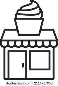 Vektordesign-Bäckerei - Symbol