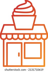 Vektordesign-Bäckerei - Symbol