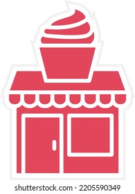 Vektordesign-Bäckerei - Symbol