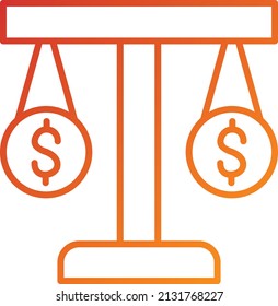 Vector Design Balance Icon Style