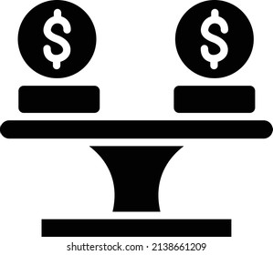 Vector Design Balance Icon Style