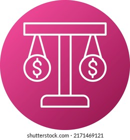 Vector Design Balance Icon Style