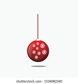 Vector Design of Ball Decorations for Christmas