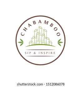 Vector design of bamboo stem logo