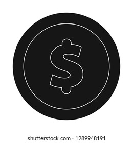 Vector design of bank and money logo. Set of bank and bill vector icon for stock.