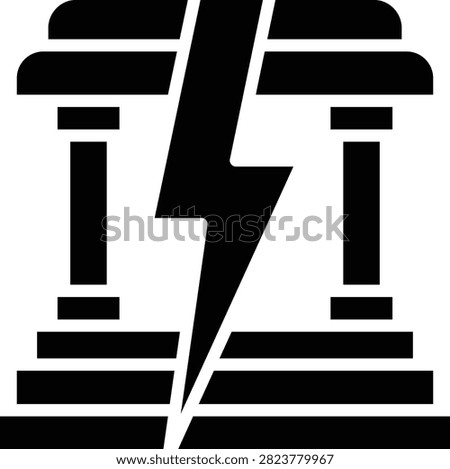 Vector Design Bankrupt Icon Style