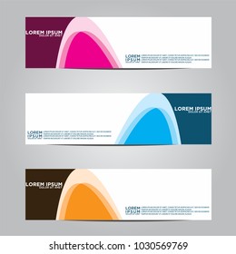Vector design Banner background