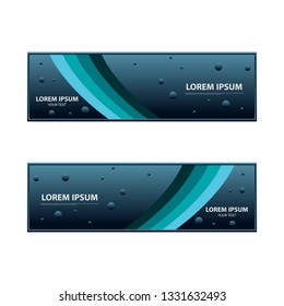 Vector design Banner background. - Vector