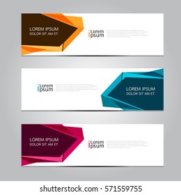 Vector design Banner background.