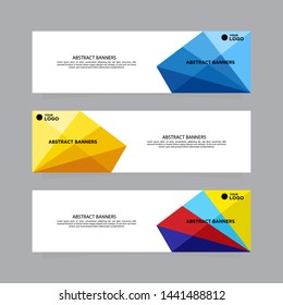 Vector design Banner background. Banner background.business template.modern design. vector banner template