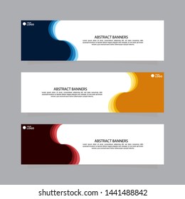 Vector design Banner background. Banner background.business template.modern design. vector banner template