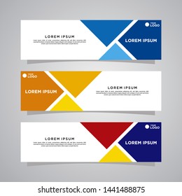 Vector design Banner background. Banner background.business template.modern design. vector banner template