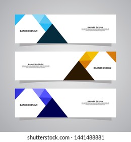 Vector design Banner background. Banner background.business template.modern design. vector banner template
