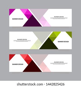 Vector design Banner background. Banner background.business template.modern design. vector banner template